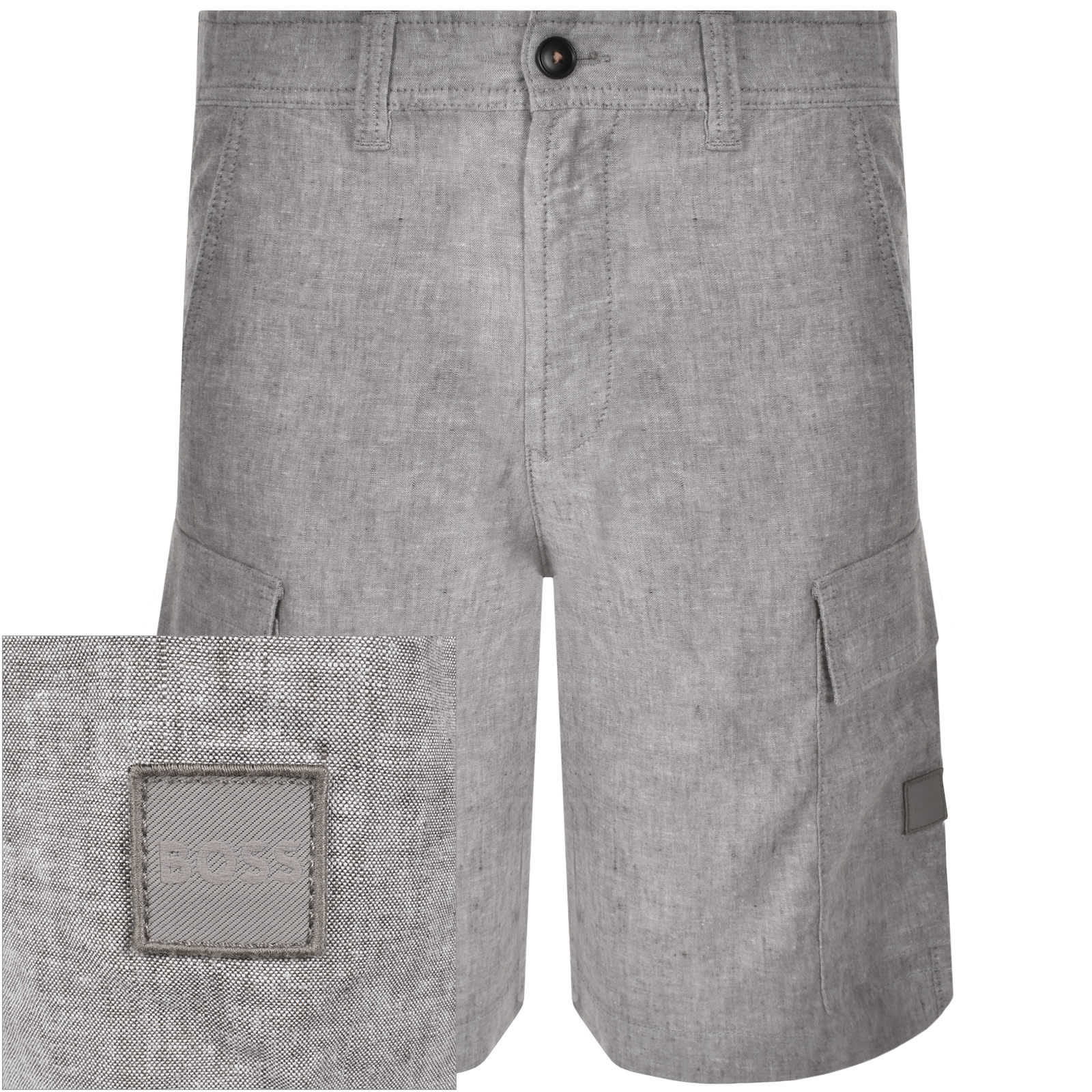 【関税込み】BOSS グレー Sisla-1 カーゴパンツ Boss Sisla 1 Cargo Trousers | SportsDirect.com USA