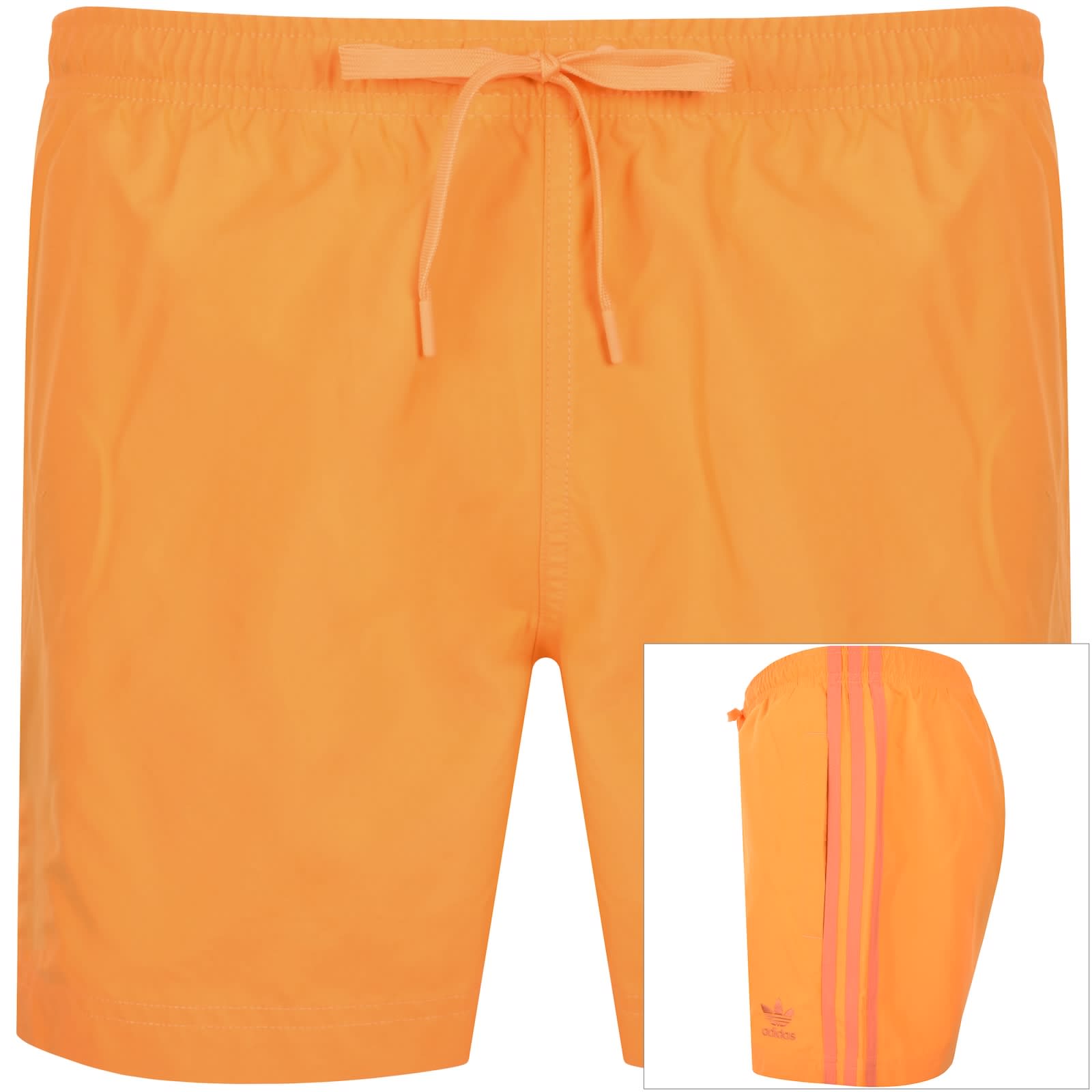 adidas Originals Adic Swim Shorts Orange | Mainline Menswear
