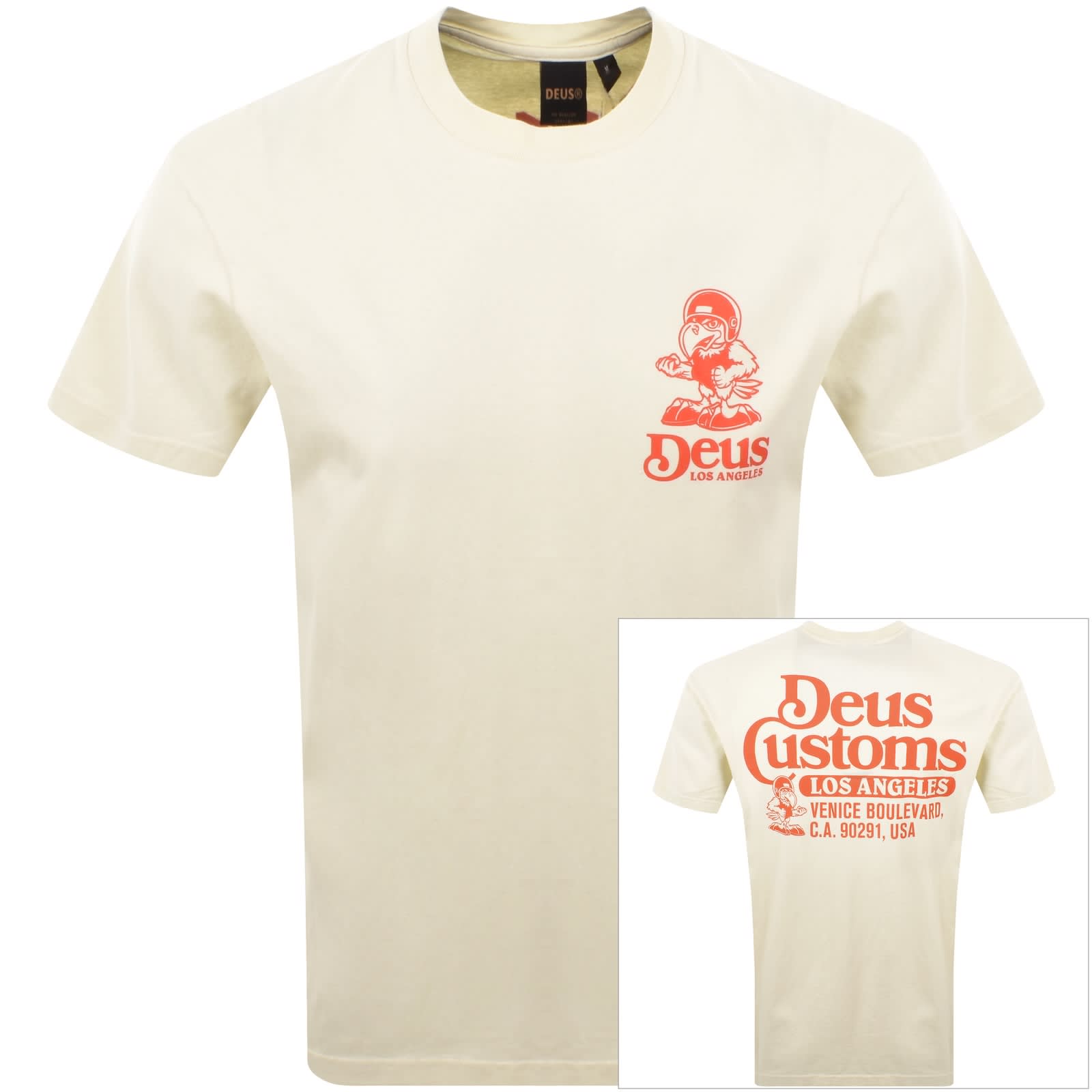 レギュラーフィットTシャツ バックプリント ★ Deus Ex Machina PISSTIN – Deus Ex Machina/デウスエクスマキナOfficial