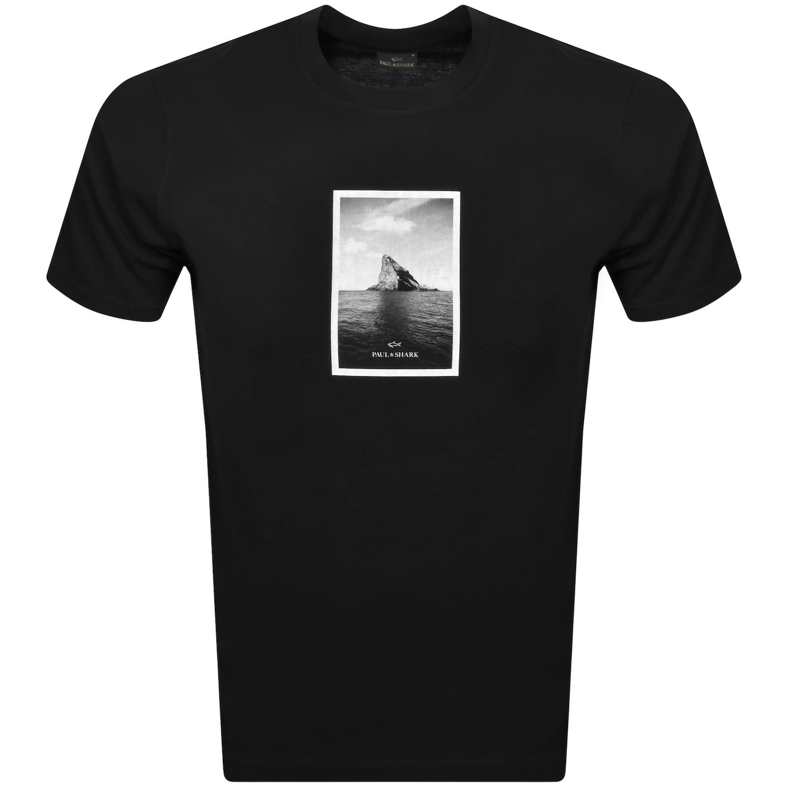 Paul And Shark Logo T Shirt White | Mainline Menswear United
