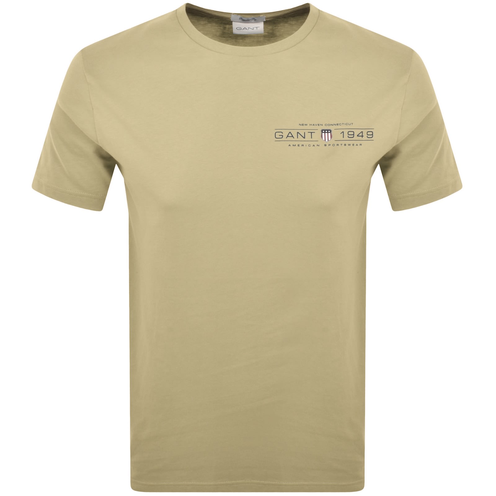 GANT Printed Graphic Ss T Shirt Mens T-Shirt, Rich Blue