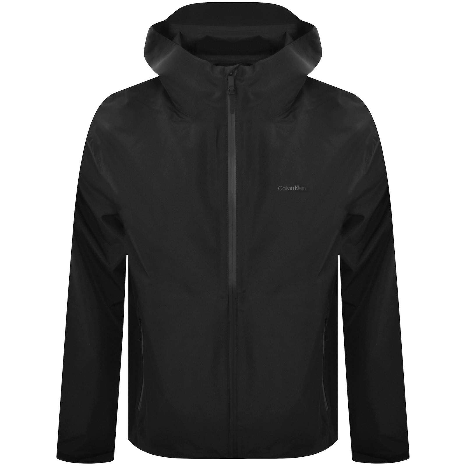 Calvin Klein Tech Shell Hooded Jacket Black | Mainline