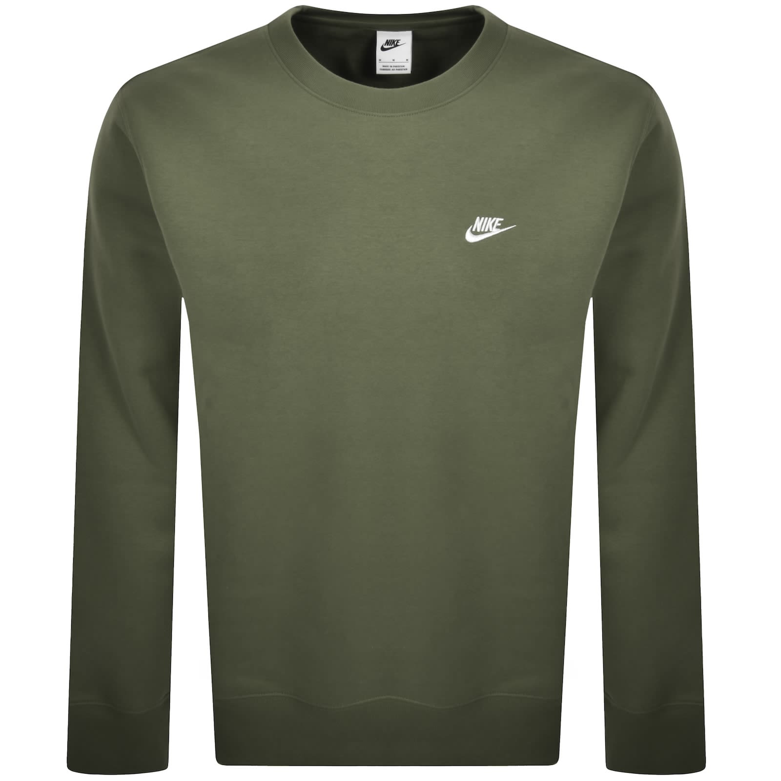 【最安値】 Green Sweatshirt Club Neck Crew Nike | Menswear Mainline Mサイズ