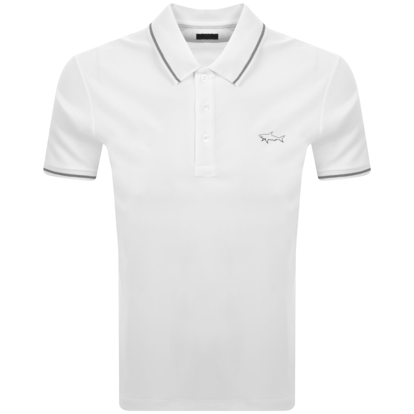 Tシャツ・カットソー Paul & Shark SS24 POLO (24411625 201) Paul And Shark Short Sleeved Polo T Shirt Black | Mainline