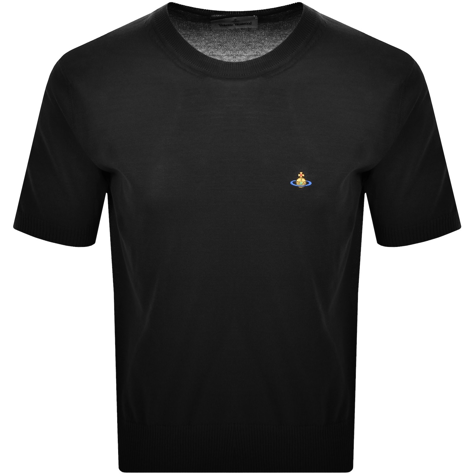 トップス Vivienne Westwood t-shirt black Vivienne Westwood ORB PATCH CLASSIC UNISEX - Print T-shirt