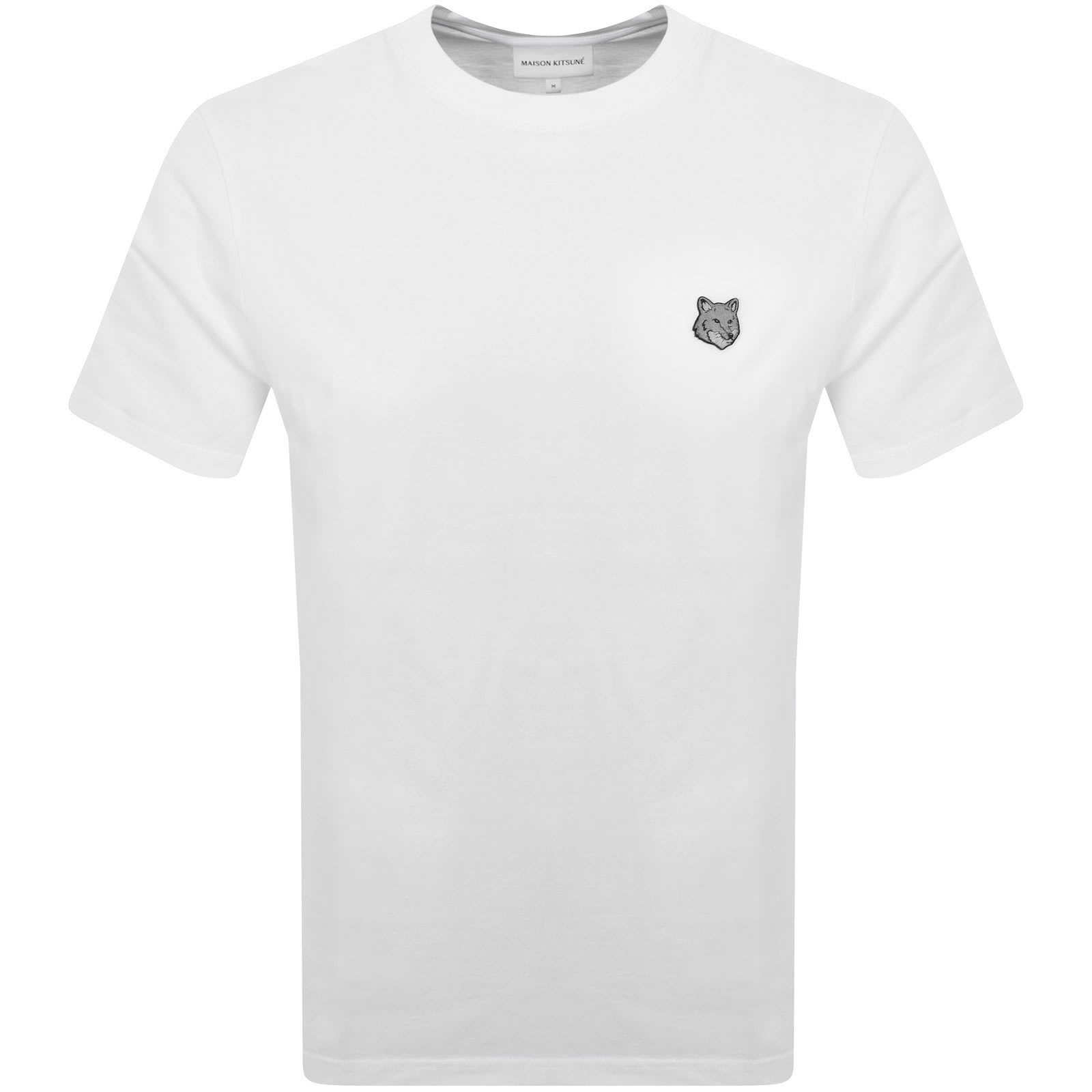 CHILLAX FOX PATCH REGULAR TEE-SHIRT | Maison Kitsuné