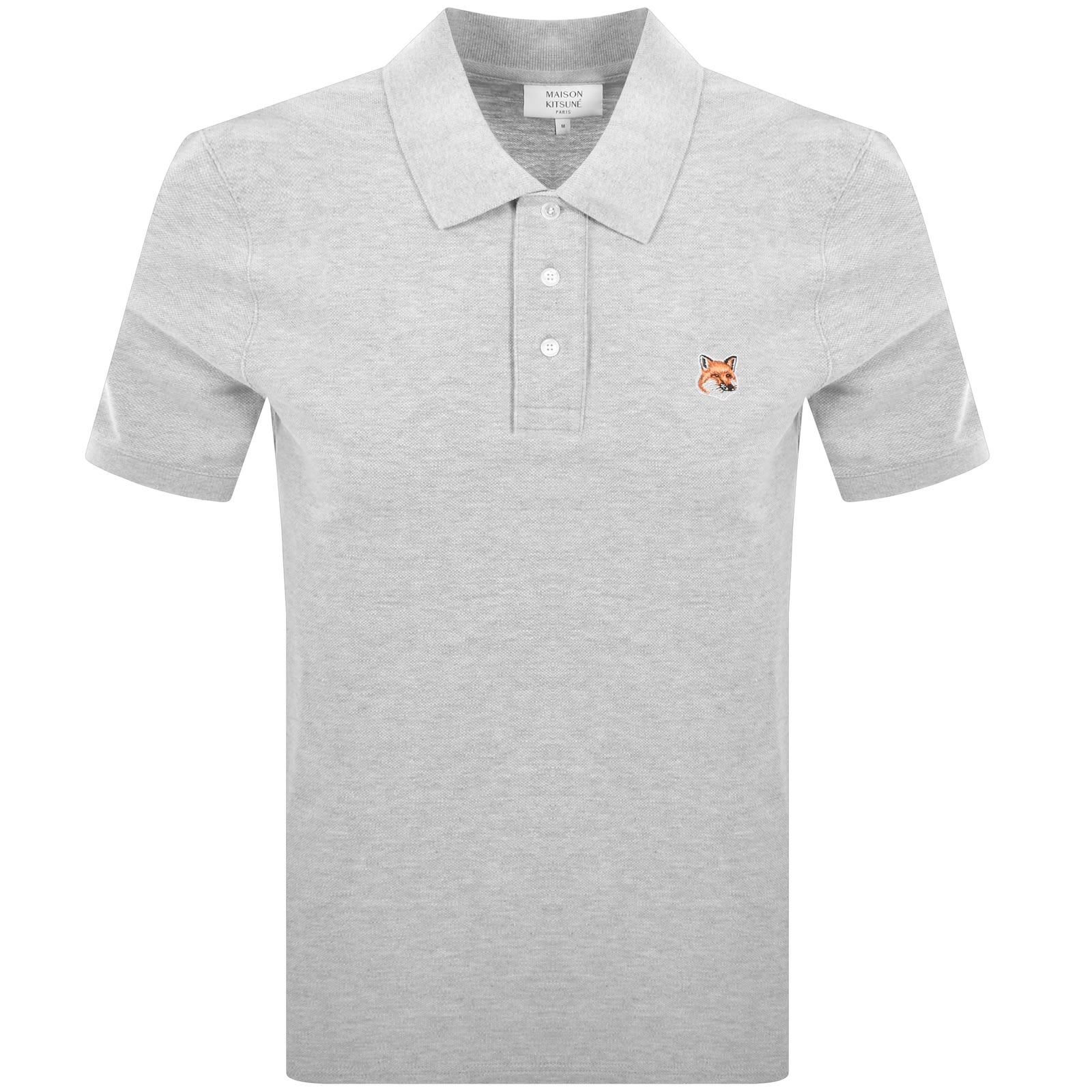 【人気ショップが最安値挑戦！】 Polo Head Fox Kitsune Maison T Mainline | Grey Shirt トップス