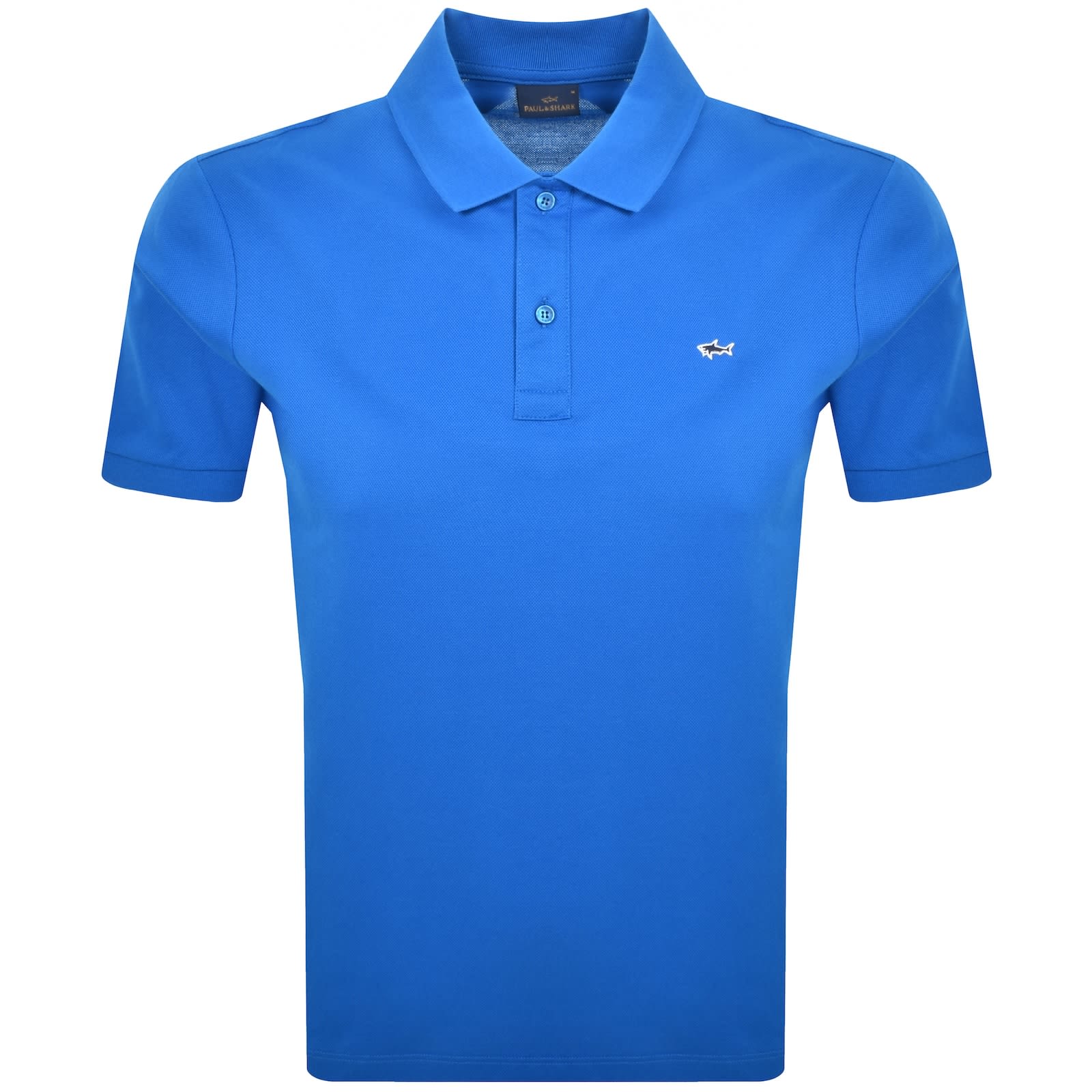 Paul And Shark Logo Polo T Shirt Blue | Mainline Menswear