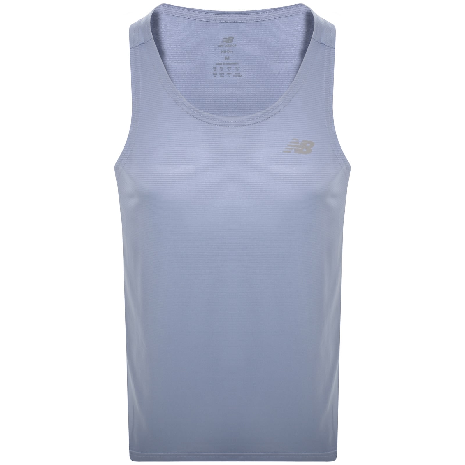 New Balance Logo Vest Blue Mainline Menswear