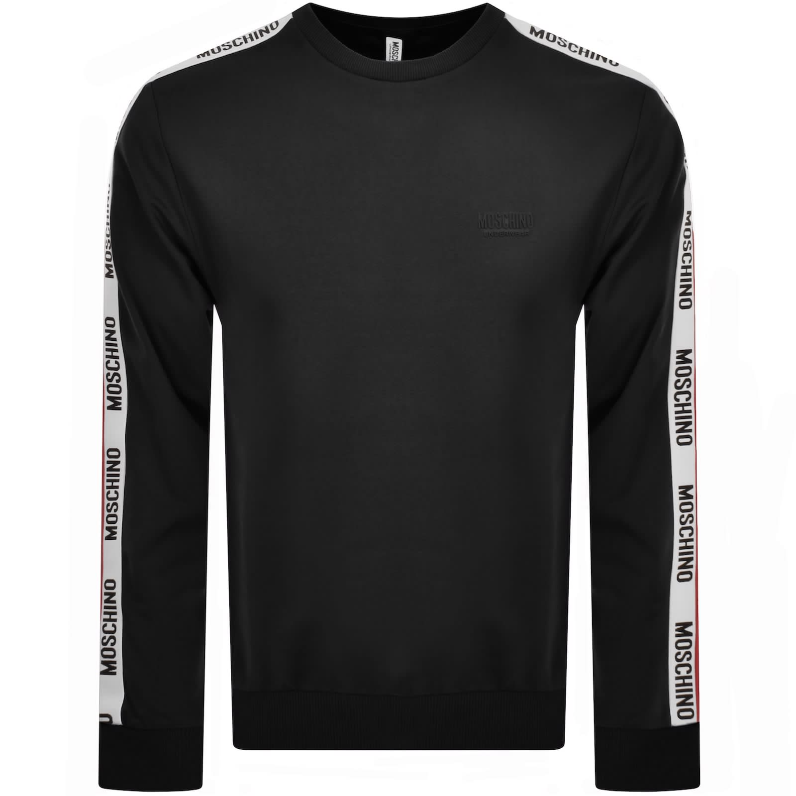 【関税&送料込】Moschino Sweatshirt With All Over Logo Mainimage.jpg