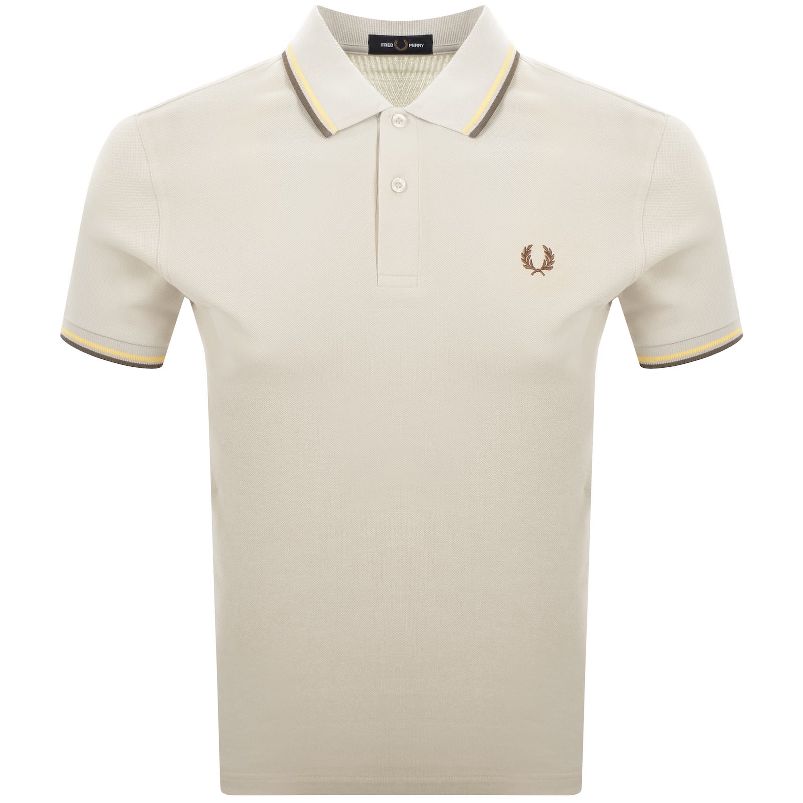 Fred Perry Twin Tipped Polo T Shirt Navy | Mainline Menswear