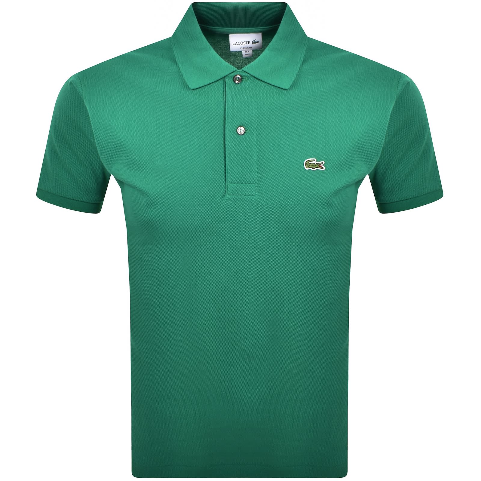 【送料&関税込】Lacoste T-shirt Polo Classic Lacoste Classic Fit Polo T Shirt Green | Mainline Menswear