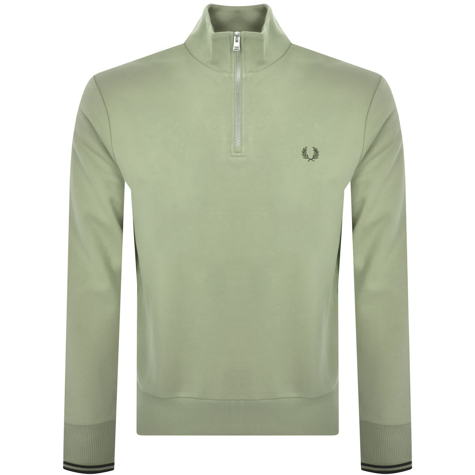 当社の Half Perry Fred Zip Menswear Mainline | Green Sweatshirt トップス
