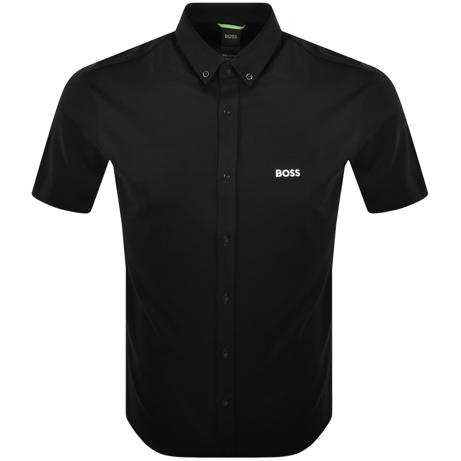 BOSS Men's Shirt Chark Black