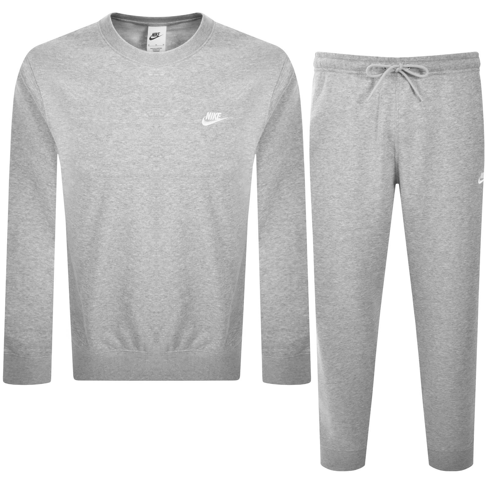 BCSS Track & Field 2025 Nike Crew - Light Grey main image 1