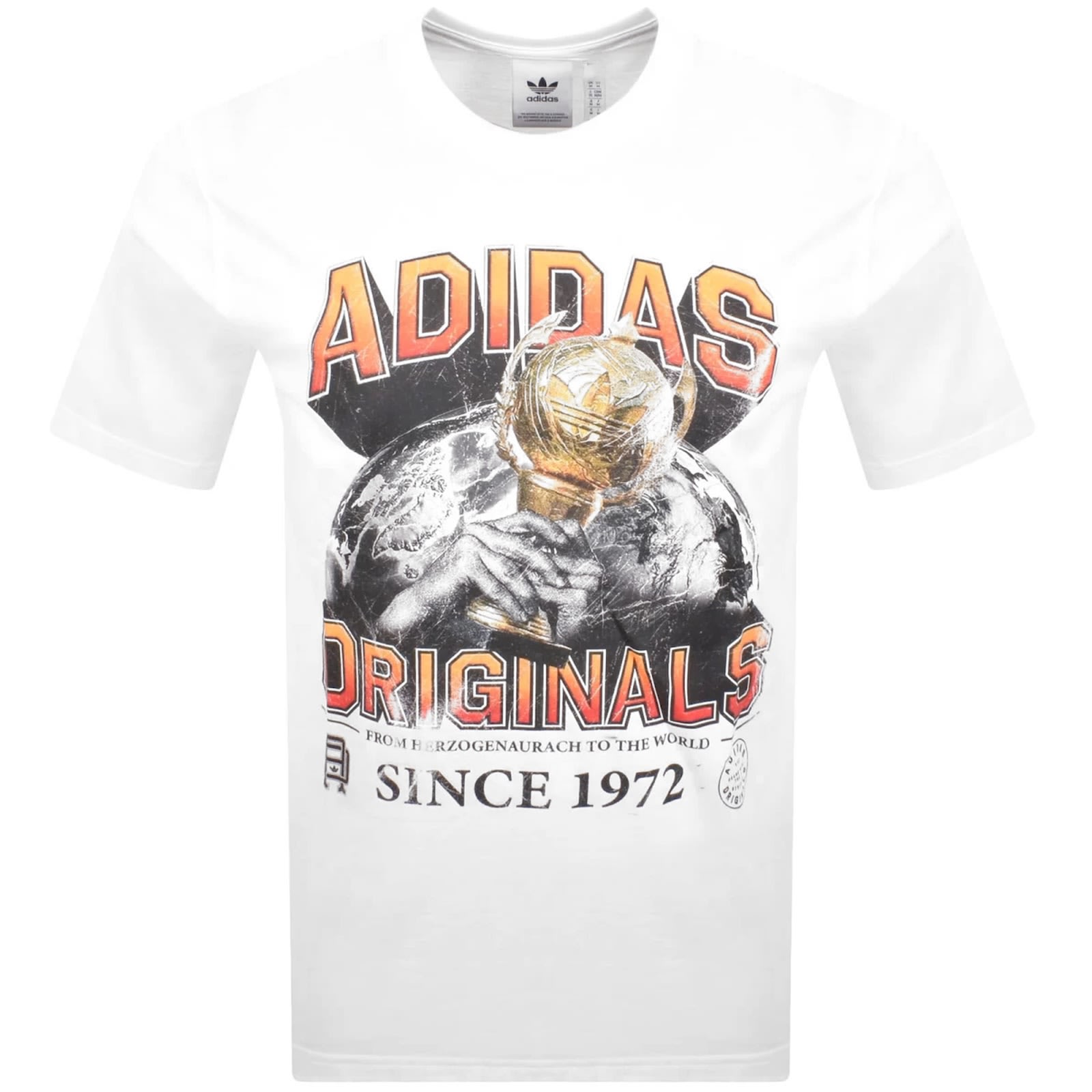 adidas Originals Series T Shirt White | Mainline Menswear Canada