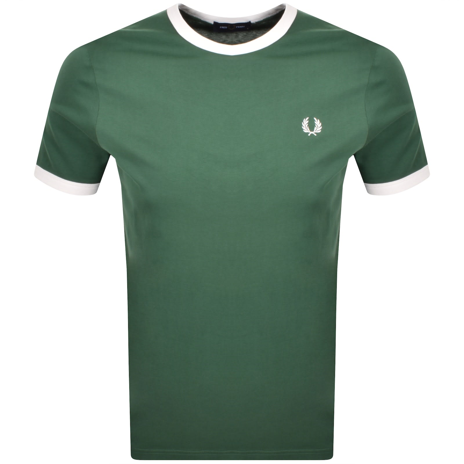 FRED PERRY - Man - Green - T-shirt