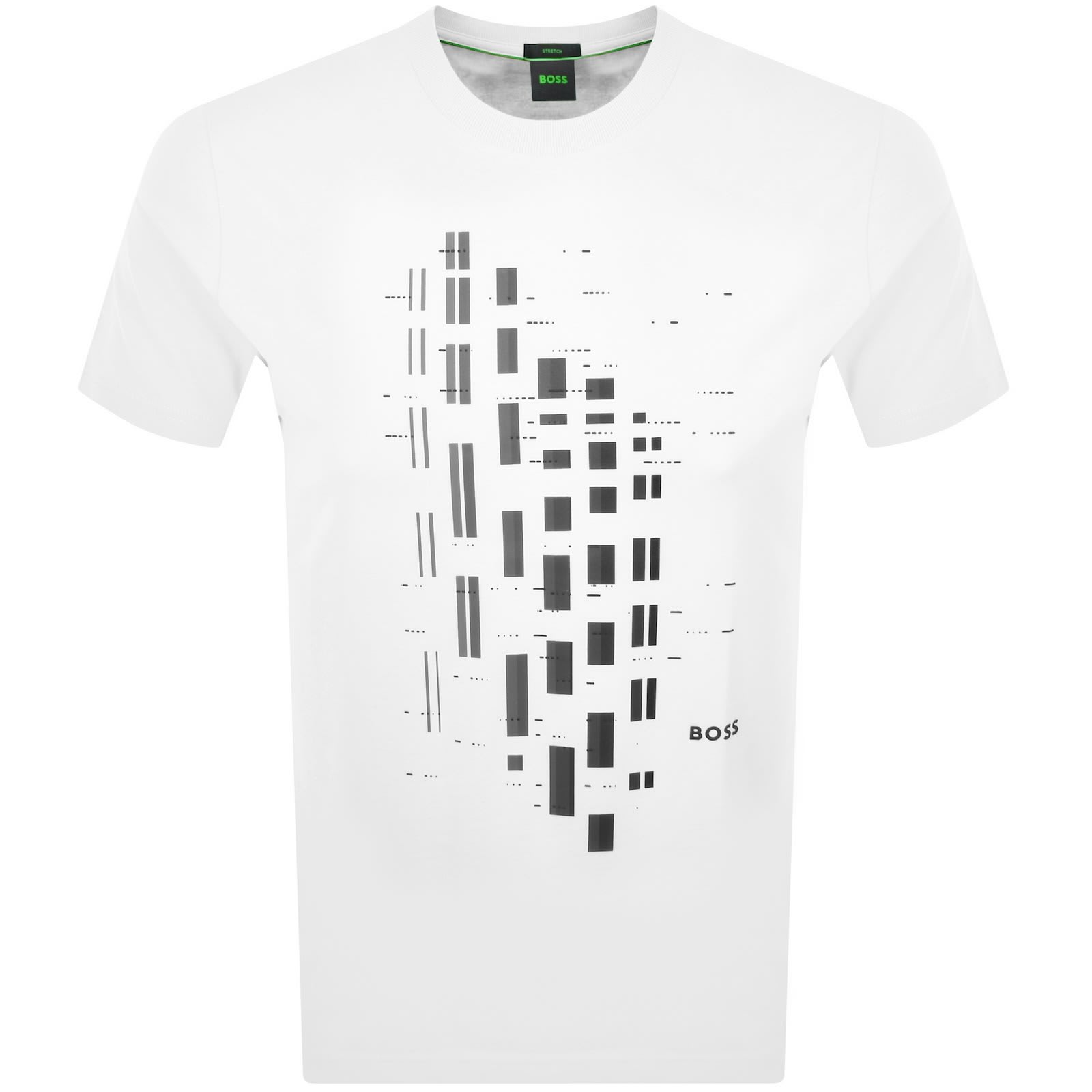BOSS GRX Zone T Shirt White | Mainline Menswear United States