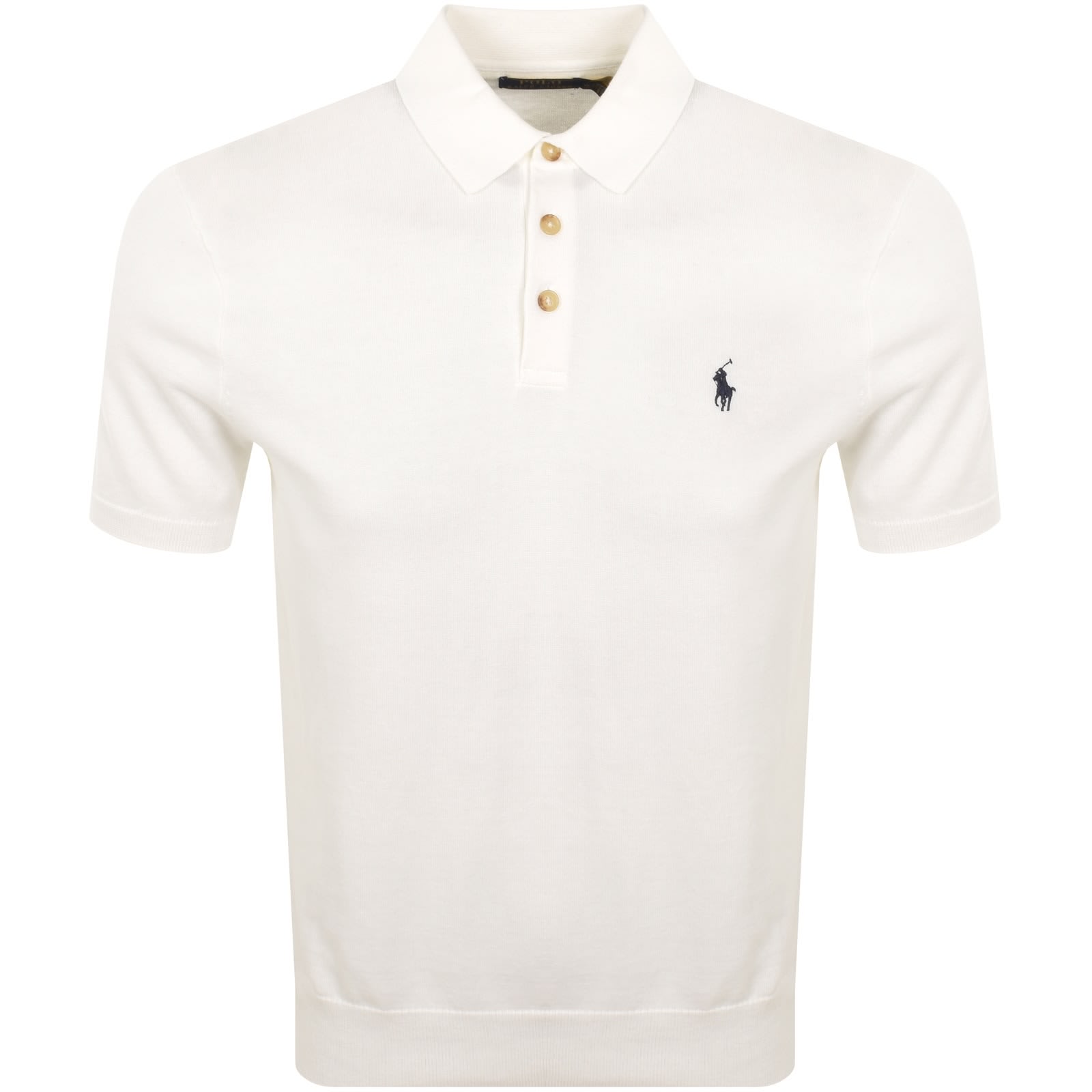 Polo by Ralph Lauren ホワイトニットTシャツ 80s - メルカリ