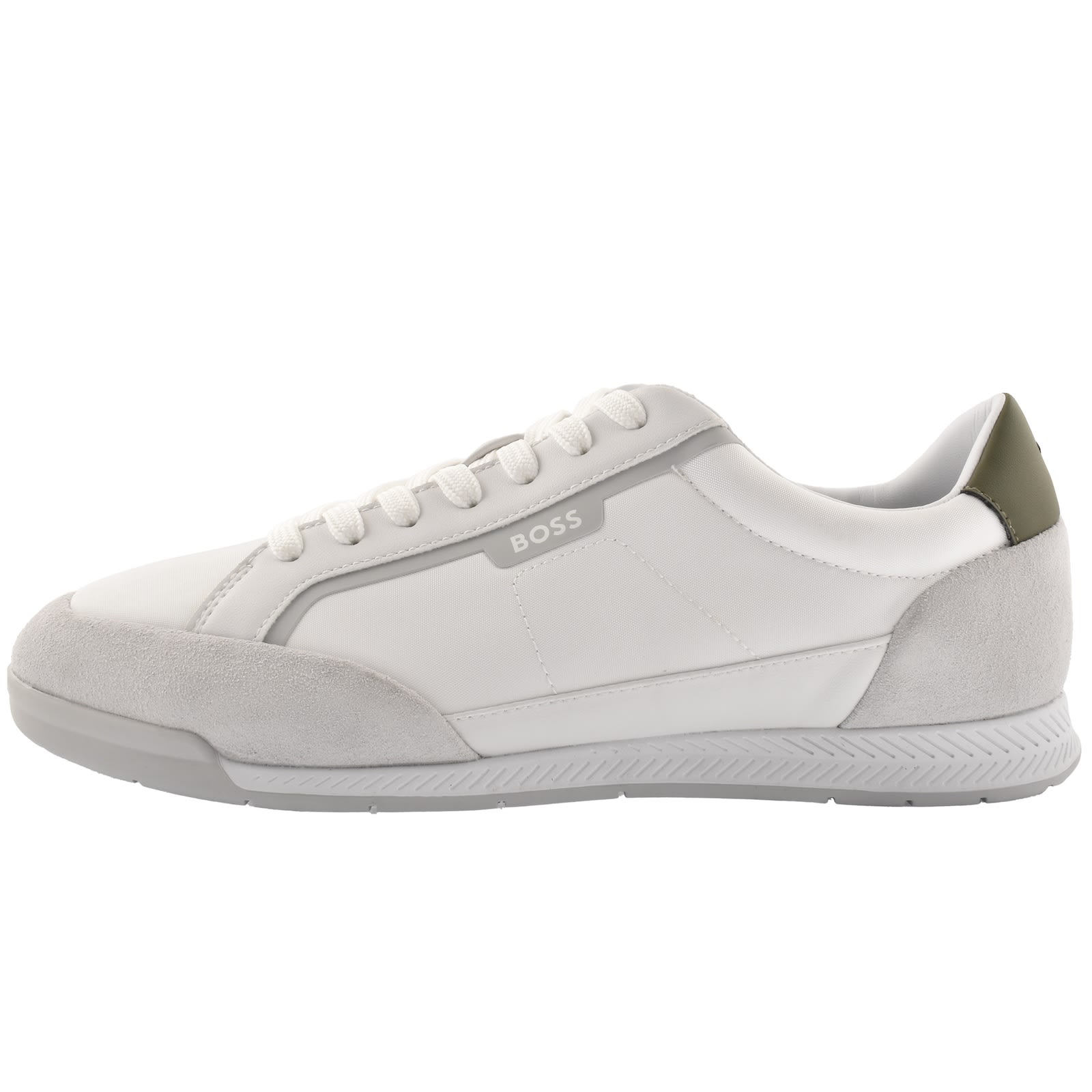 Boss Nitan Trainers In All Black For Men | Hugo Boss Suede Trainers