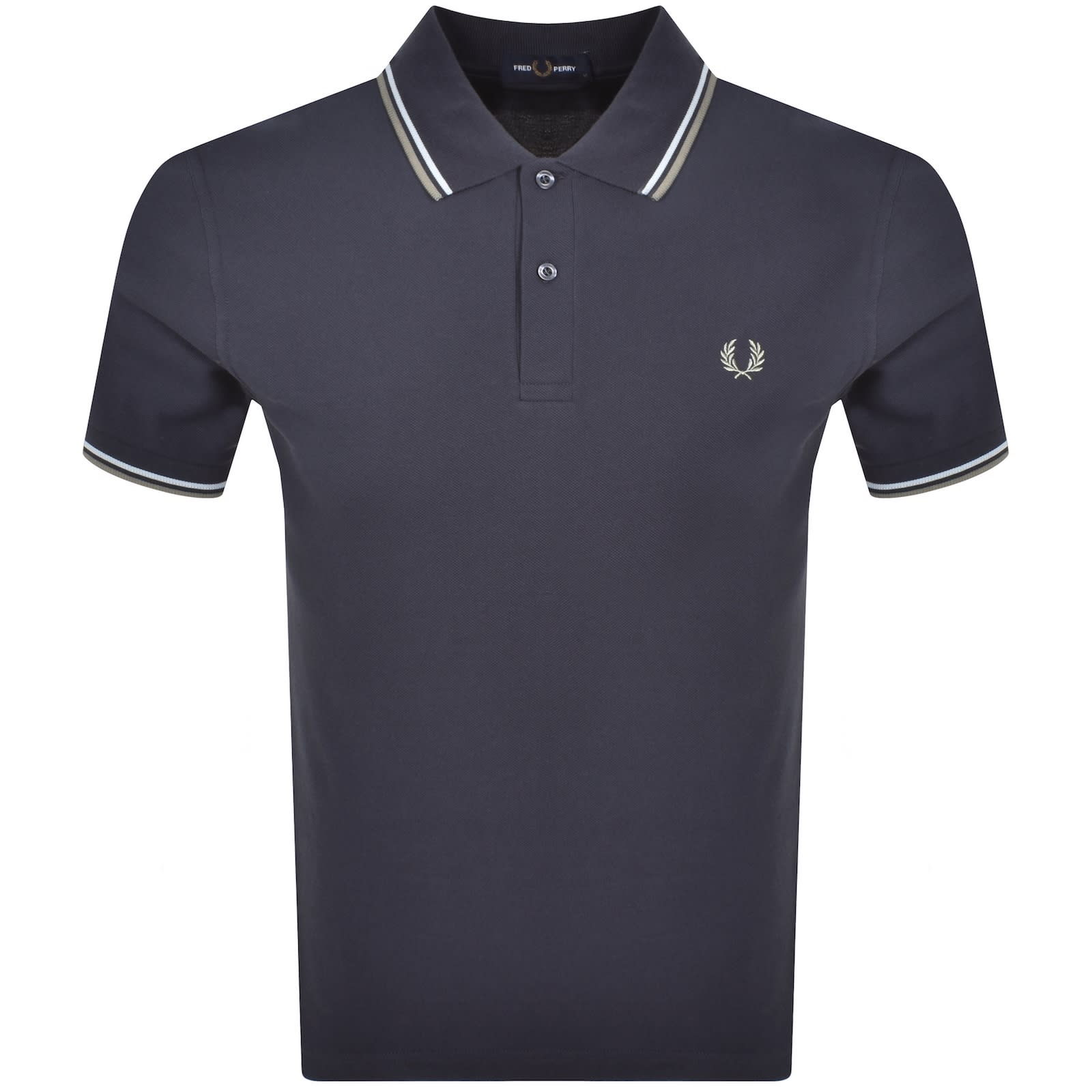 ◇FRED PERRY◇ Baseline Twin Tip T-Shirt795 AFPM2411588795 Twin Tipped T-Shirt - Navy | Men's T-Shirts | Designer T