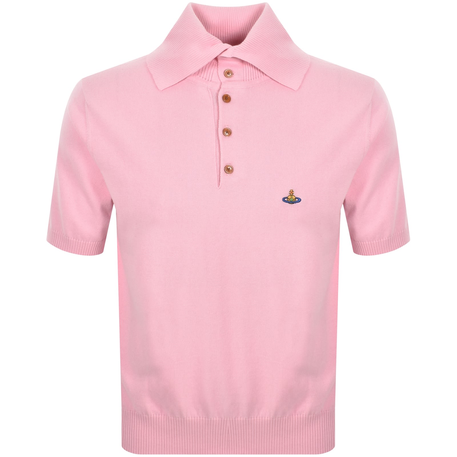 き*ら様 Vivienne Westwood ポロシャツ Vivienne Westwood Knit Polo Pink | Mainline Menswear
