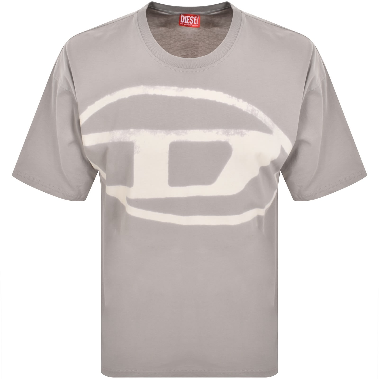 Diesel T Boxt T Shirt Grey | Mainline Menswear United States