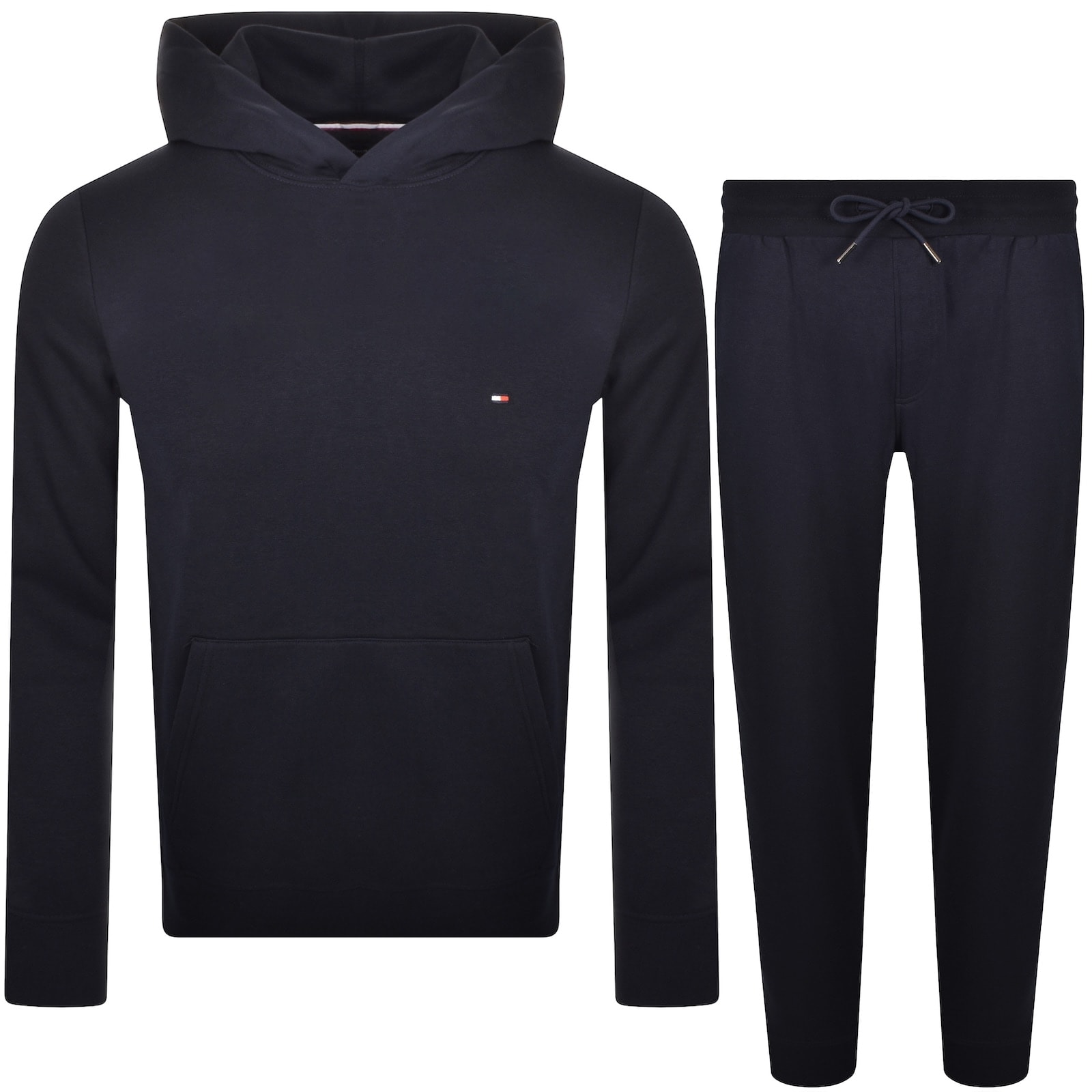 Tommy Hilfiger logo trackies in black ASOS