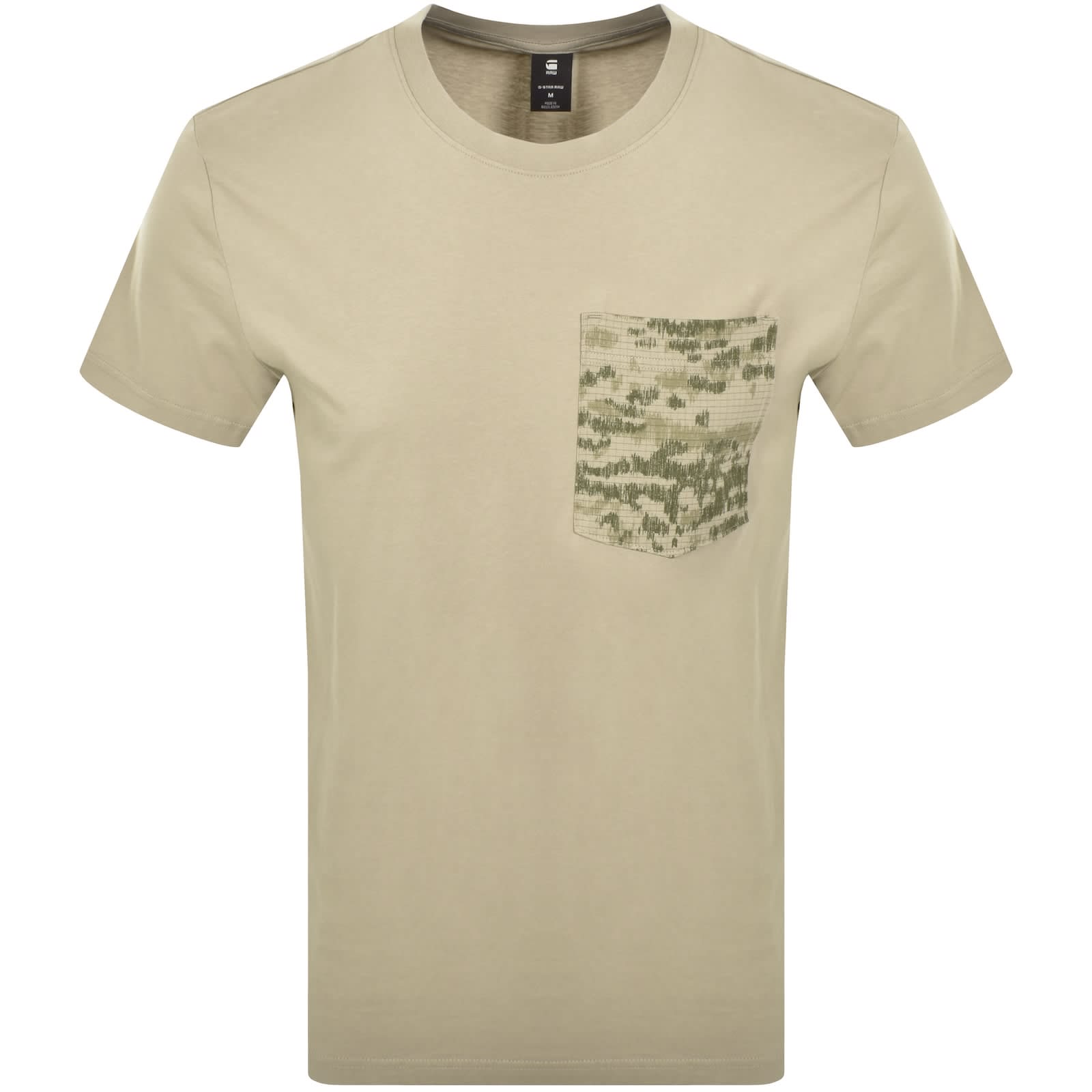 G-Star Herren T-Shirt Island Camo – Straight Fit Mit Camouflage Print