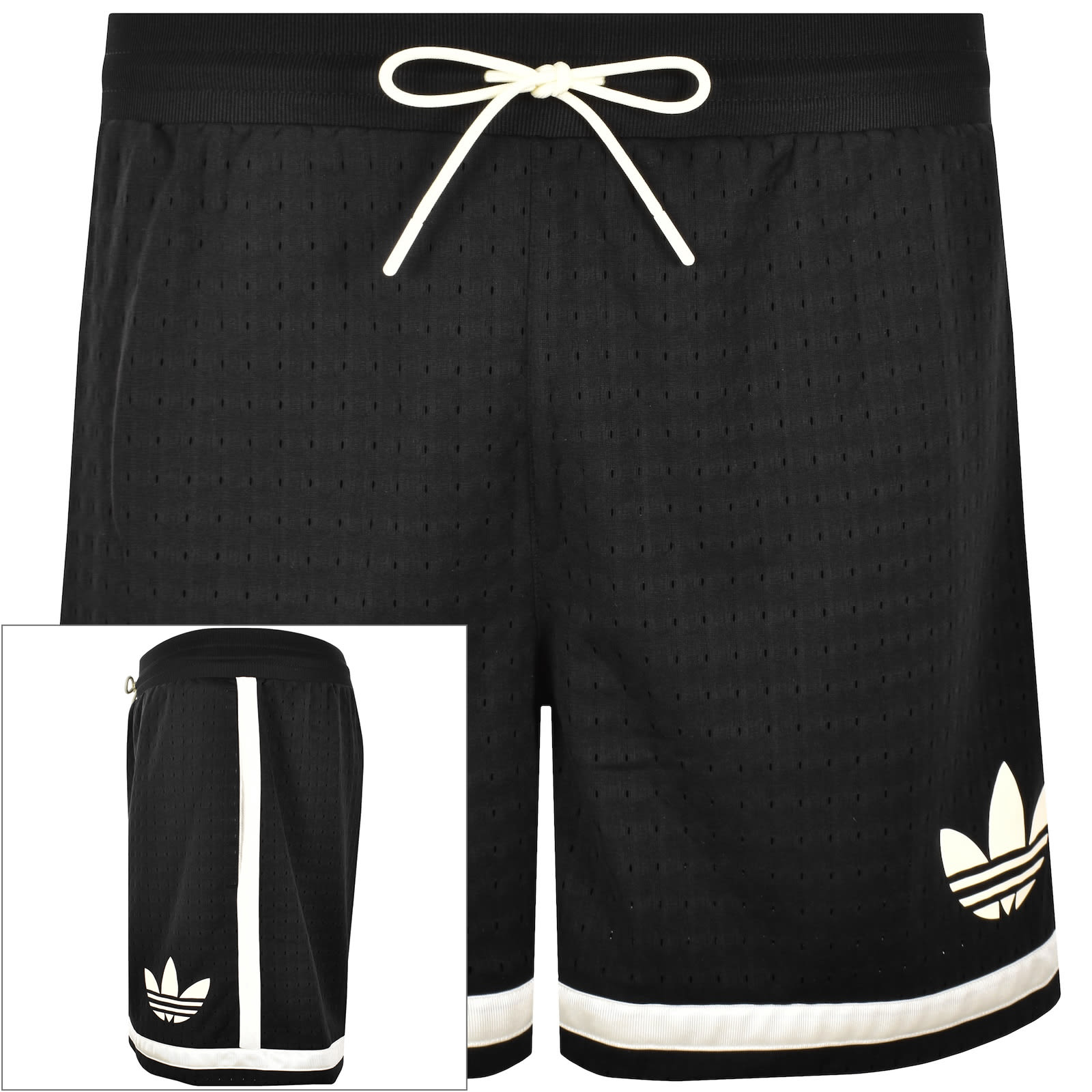 ★人気 adidas originals Premium Pulley Fashioned Knit Short CLOTHING - Premium Fully Fashioned Knit Shorts - White