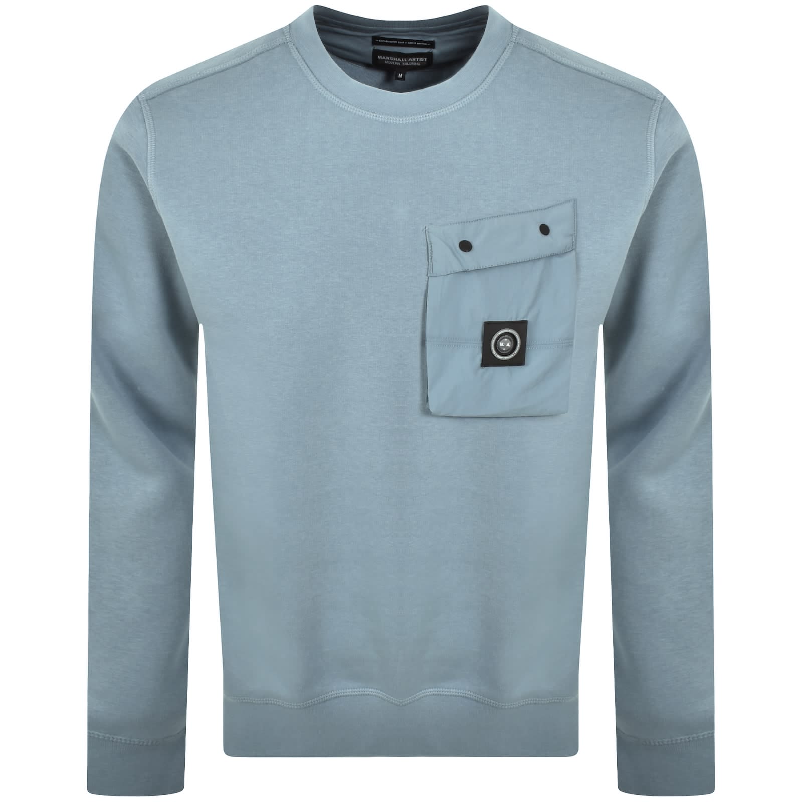 Marshall Artist Proccera Sweatshirt Steel Blue | Mainline