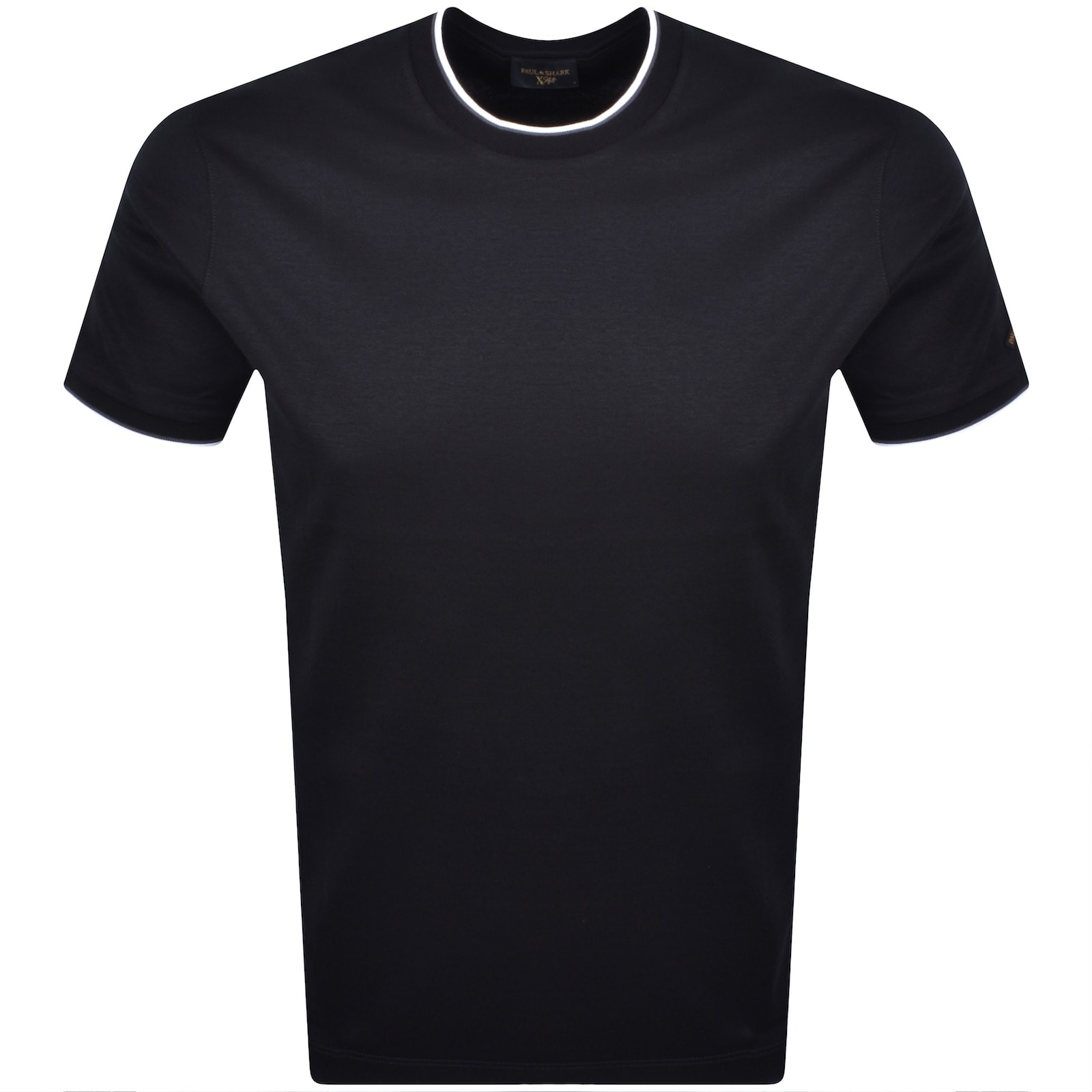 Paul And Shark Logo T Shirt Navy Blue | Mainline Menswear Canada