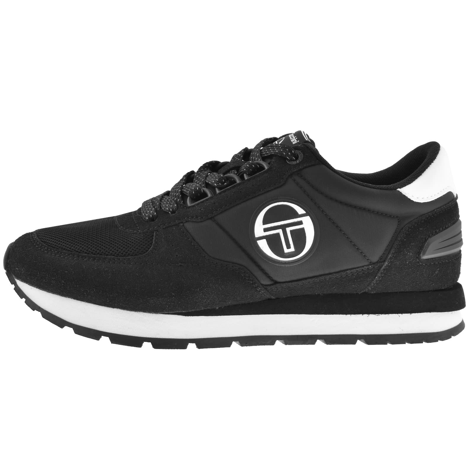 Sergio Tacchini Black Polyurethane Men's Sneaker