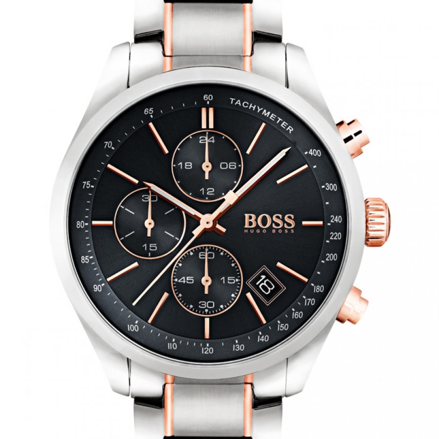 mens hugo boss grand prix chronograph watch 1513473