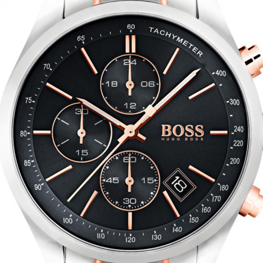 Alternative Image for ProductBOSS HUGO BOSS 1513473 Grand Prix Watch Silver3