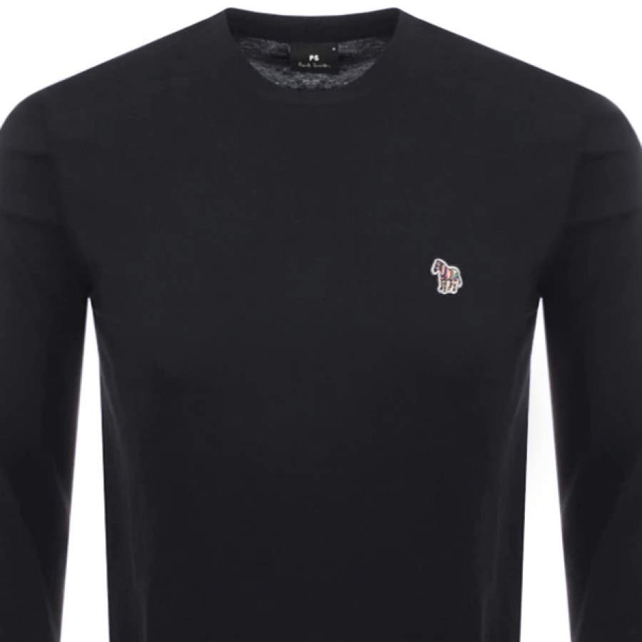 PS By Paul Smith Long Sleeved T Shirt Navy | Mainline Menswear