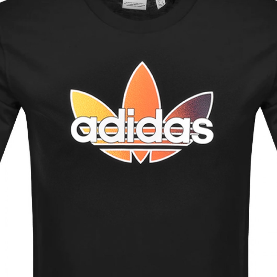adidas Originals Sport Logo T Shirt Black | Mainline Menswear