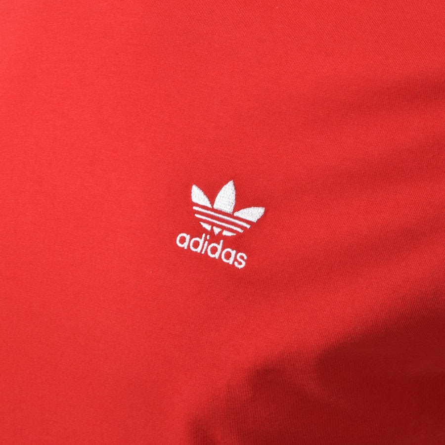 adidas Originals Essential T Shirt Red | Mainline Menswear