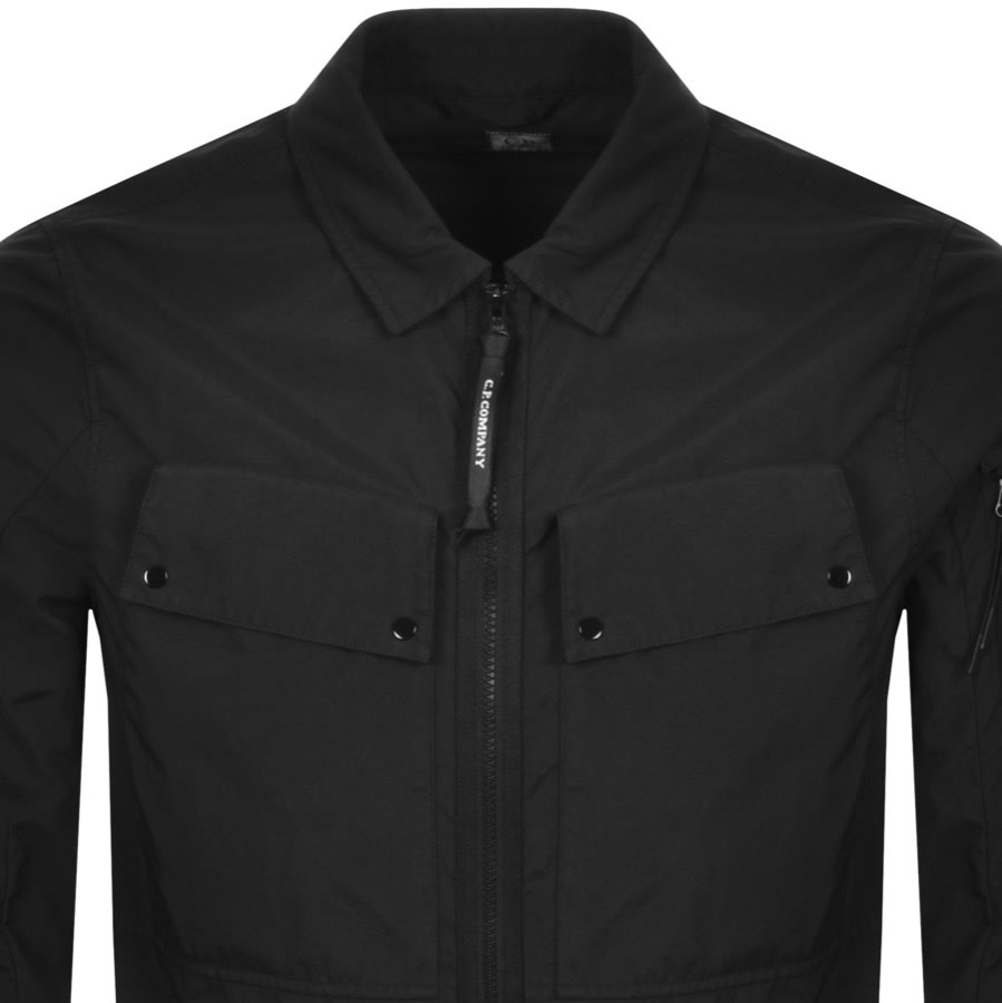 CP Company Tylon P Overshirt Black | Mainline Menswear