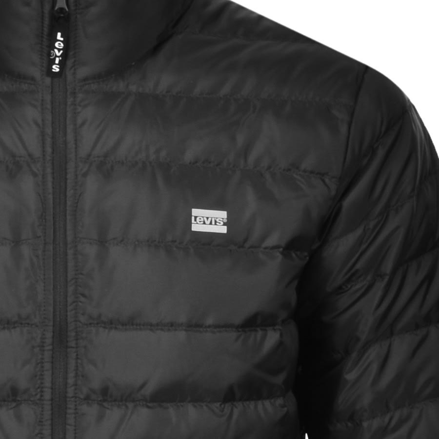 Levis Quilted Down Jacket Black | Mainline Menswear