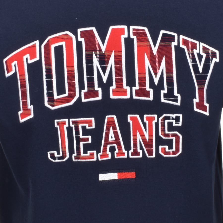 Tommy Jeans Logo Sweatshirt Navy | Mainline Menswear Australia