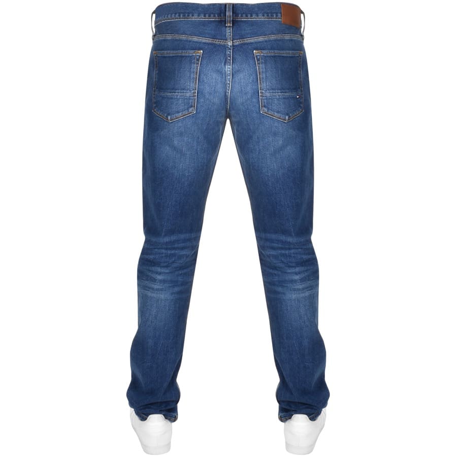 Tommy Hilfiger Denton Straight Fit Jeans Blue | Mainline Menswear