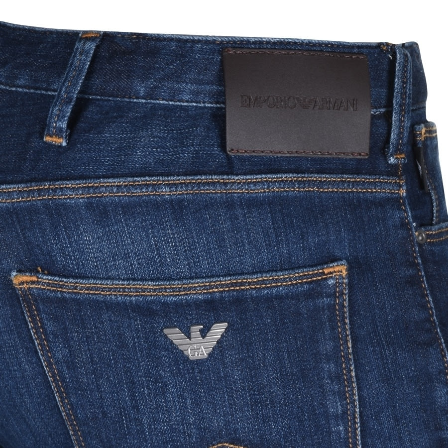 Emporio Armani J06 Slim Fit Jeans Blue | Mainline Menswear