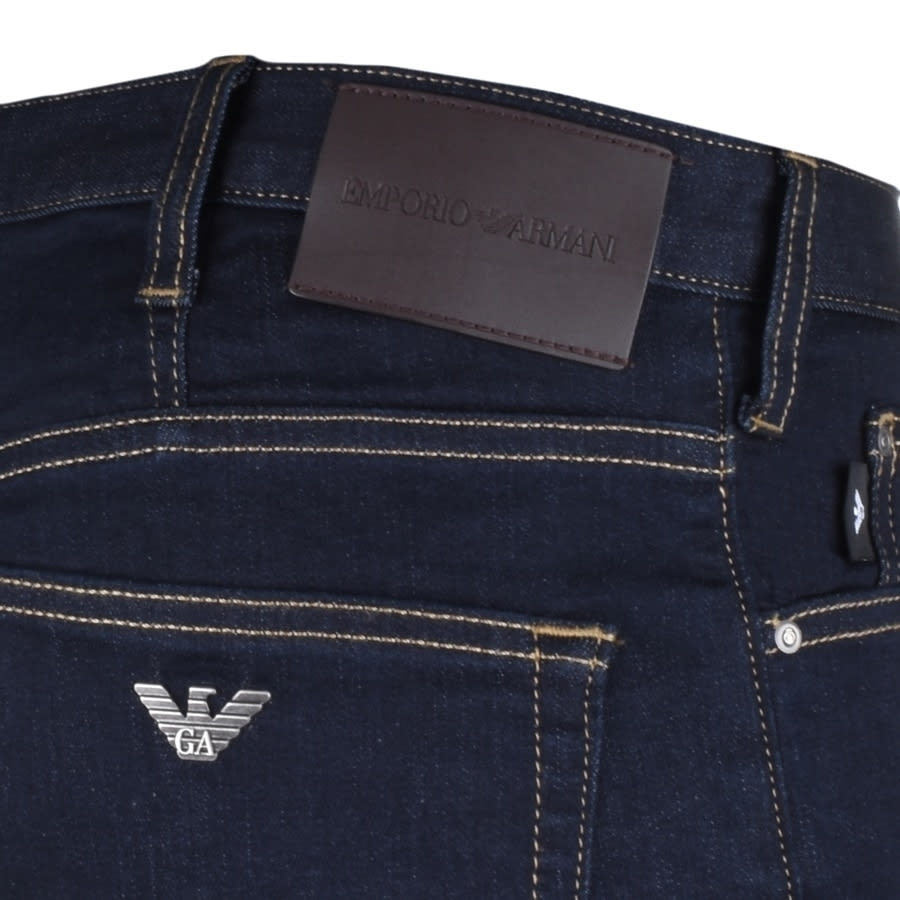 Emporio Armani J21 Regular Fit Jeans Blue | Mainline Menswear