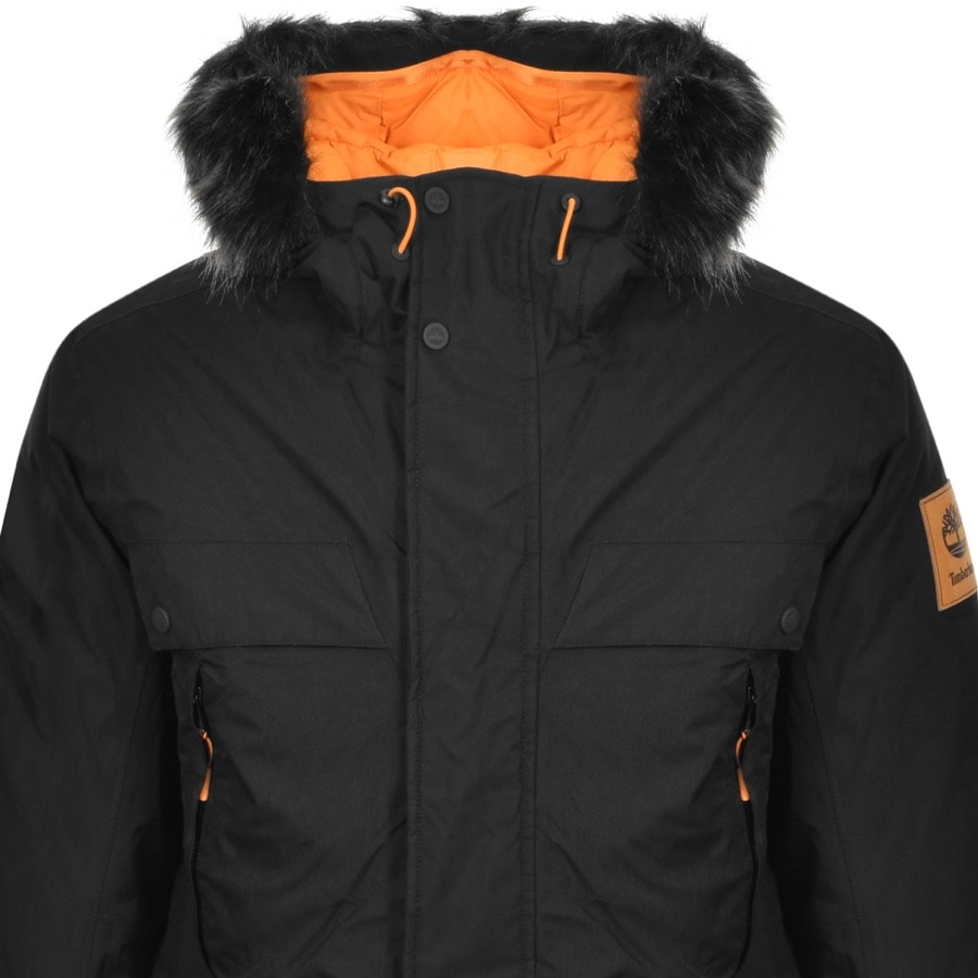 Timberland Expedition Parka Jacket Black | Mainline Menswear