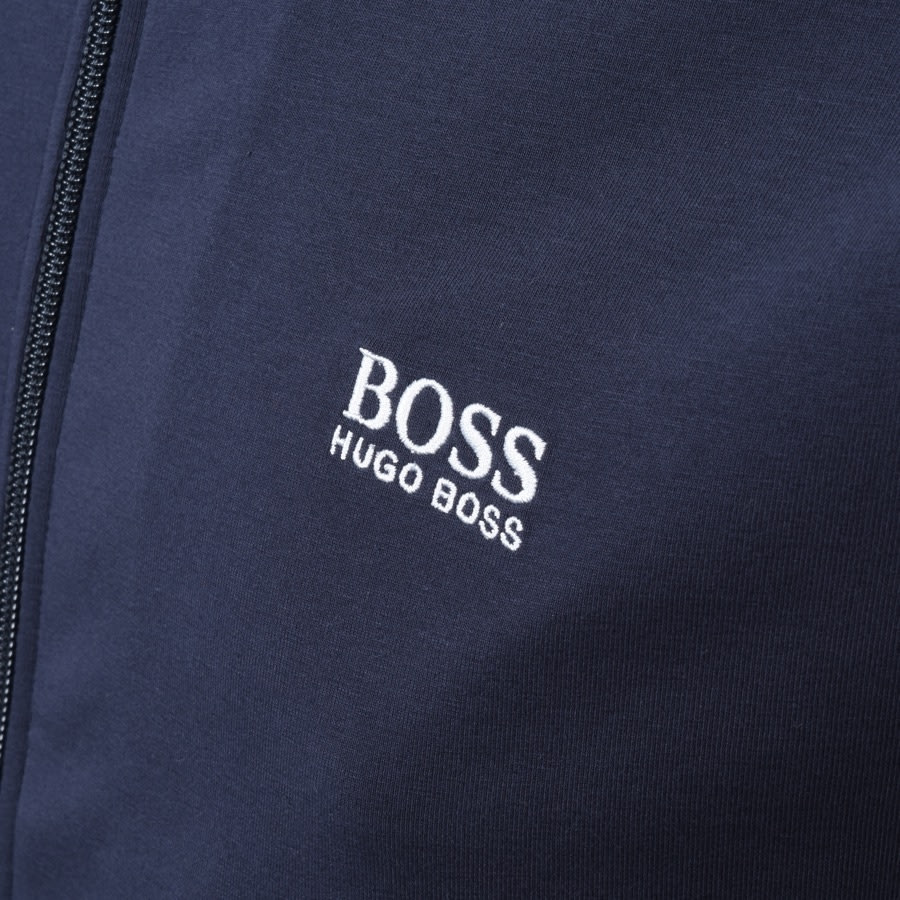 BOSS Bodywear Lounge Full Zip Hoodie Navy | Mainline Menswear