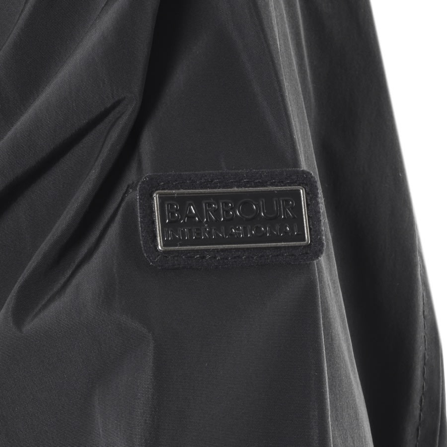 barbour international stannington jacket black