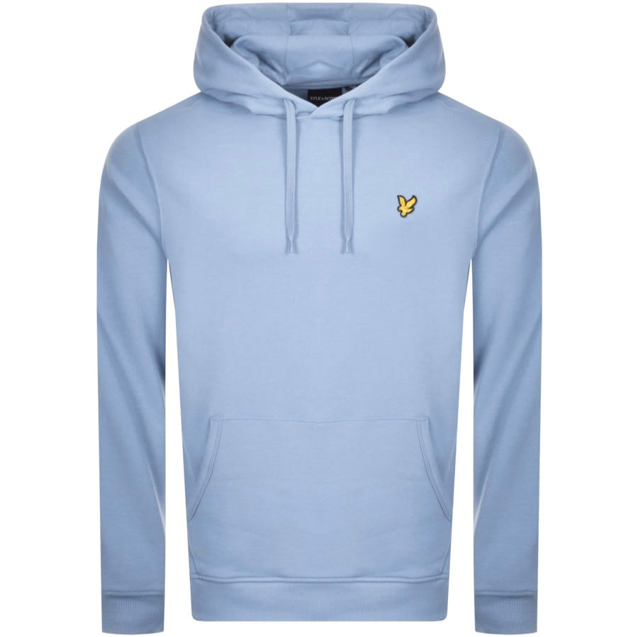 Lyle and scott blue hoodie Clearance