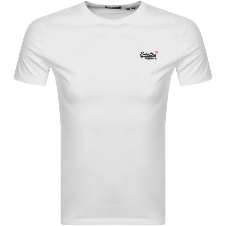 superdry white t shirt