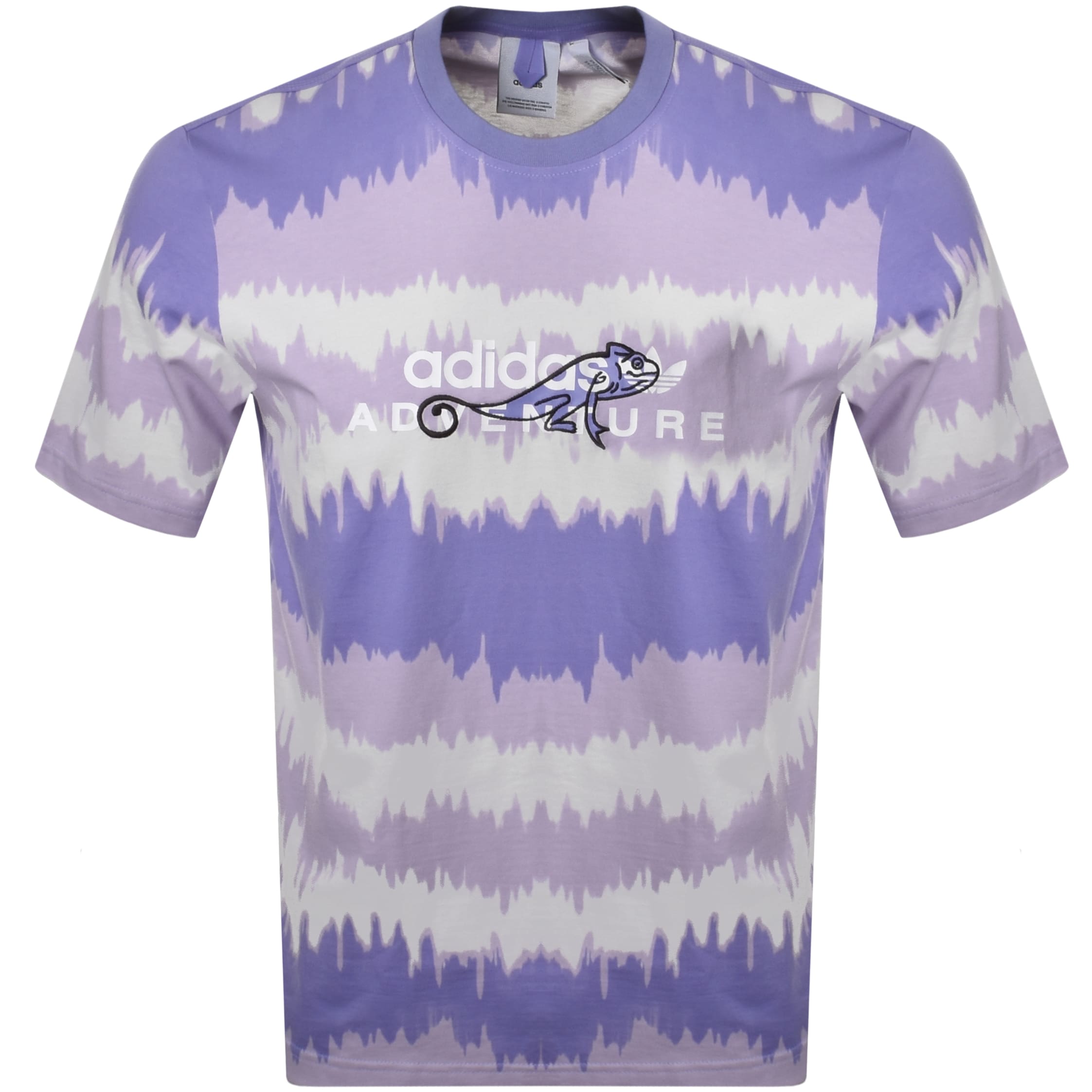 adidas originals purple t shirt